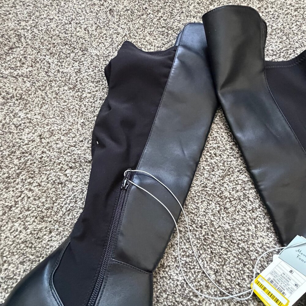 Women’s Hope Boots with Memory Foam Insole – A New Day™ Black 8.5 - Picture 5 of 8